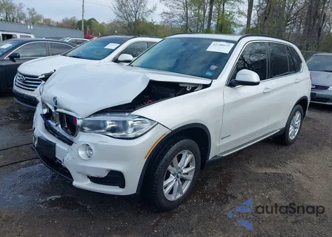 2015 BMW X5 xDrive35I z USA, uszkodzony, nr VIN 5UXKR0C5XF0P02453